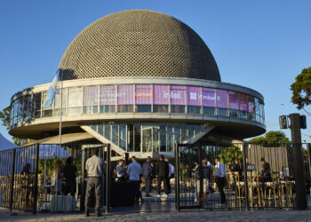 El Lenovo Tech World se realizó en el Planetario de Buenos Aires.