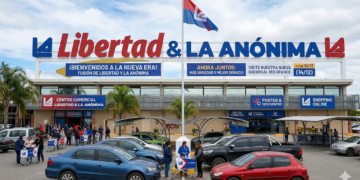 La Anónima adquiere los hipermercados Libertad y consolida su expansión nacional Así imagina la IA la fusión entre las dos marcas.