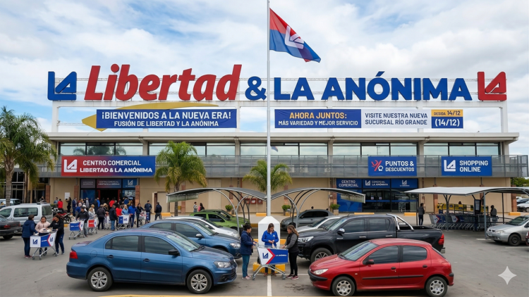 Así imagina la IA la fusión entre las dos marcas.