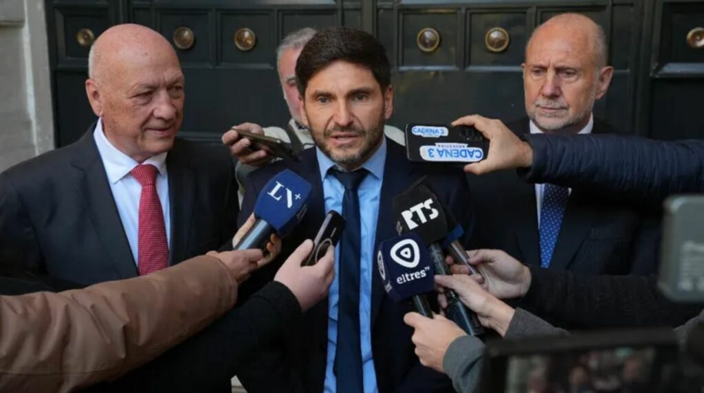 Maximiliano Pullaro, gobernador de Santa Fe.