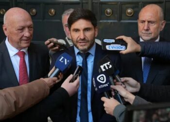 Maximiliano Pullaro, gobernador de Santa Fe.