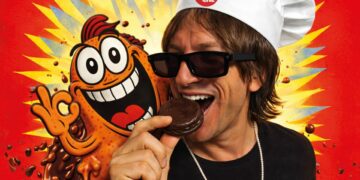 Fantoche apuesta al rock y lanza los alfajores “Pescado Raúl” de Joaquín Levinton Fantoche apuesta al rock y lanza los alfajores “Pescado Raúl” de Joaquín Levinton