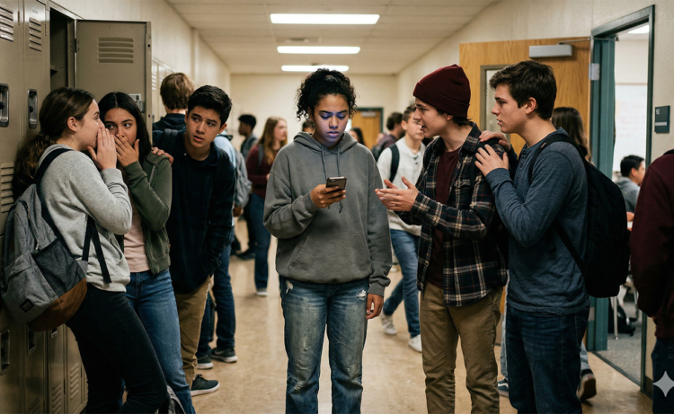 Lo que pasa entre nosotros cuando los adultos no están mirando Imagen generada por Gemini a partir del texto de CD.