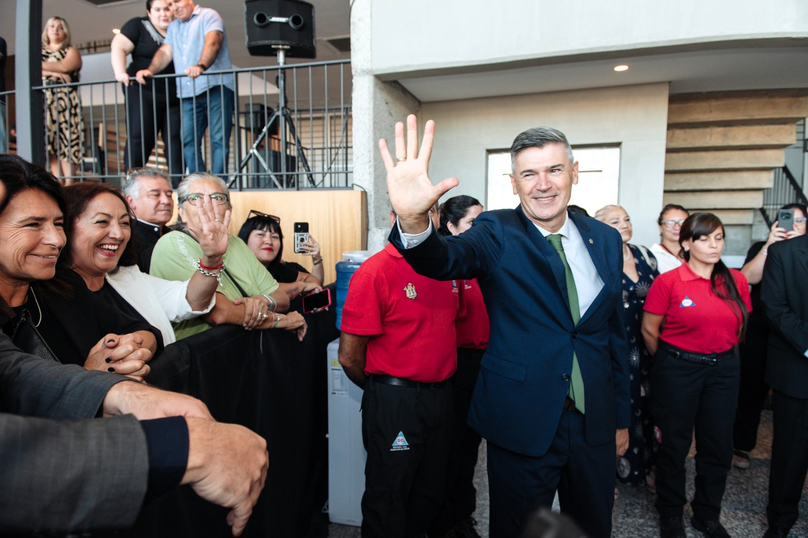 Passerini defendió la obra pública, el déficit cero y la lucha contra el delito Passerini defendió la obra pública, el déficit cero y la lucha contra el delito