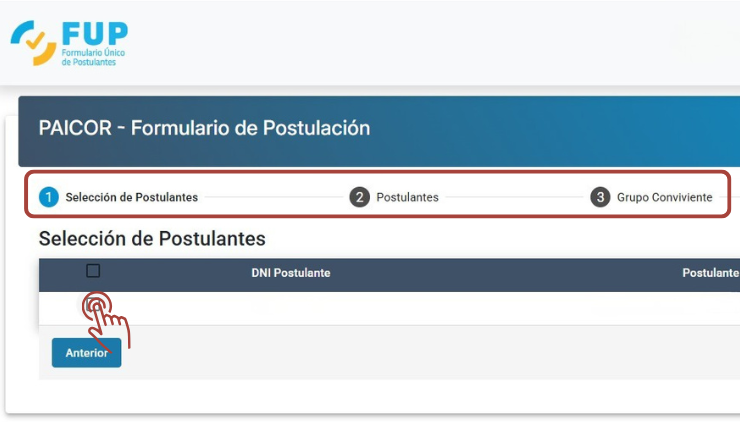 Paso a paso para postularse al Paicor 2026