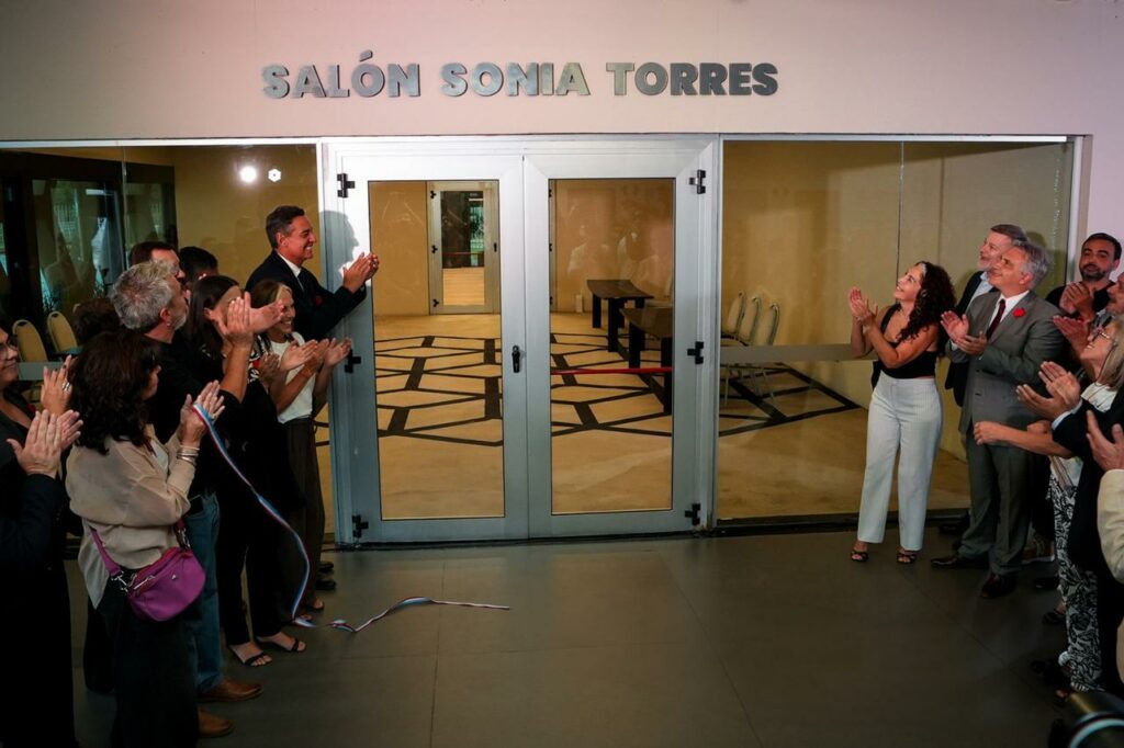 Reconocimiento a Sonia Torres en el Centro Cívico.