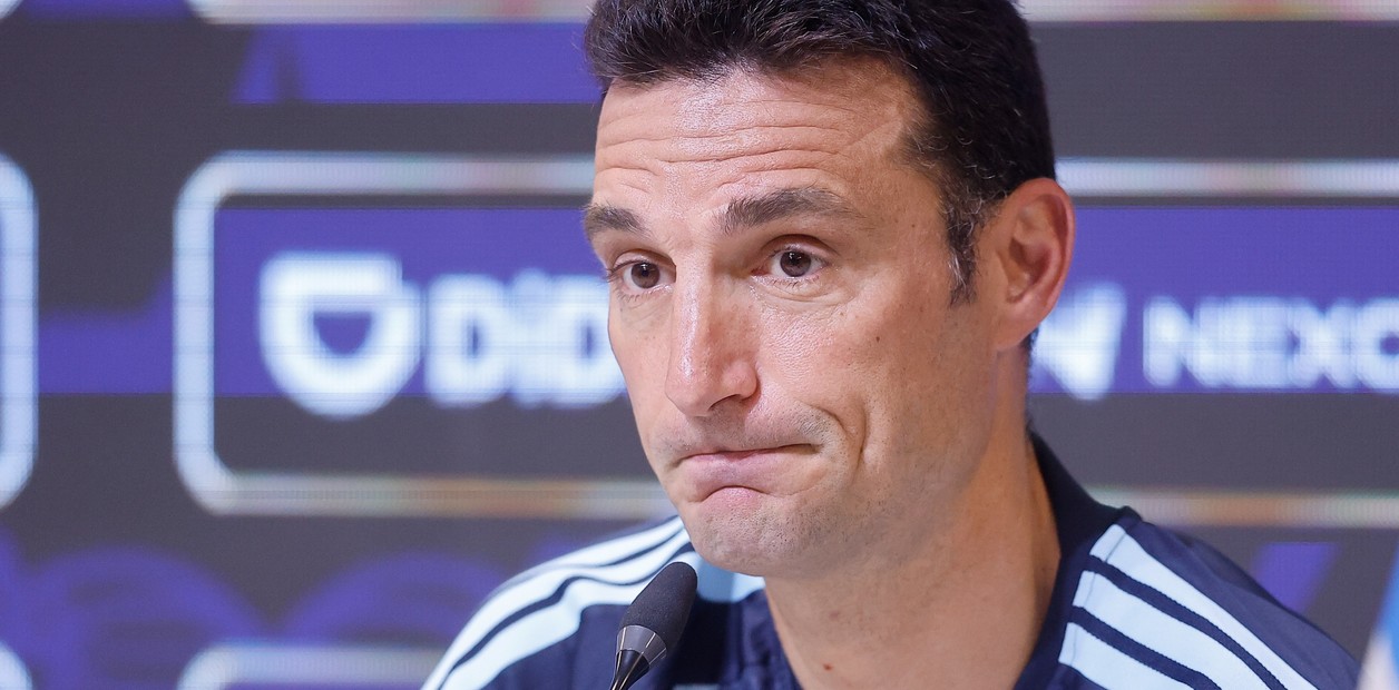 Scaloni se emocionó hasta las lágrimas al hablar de Panichelli