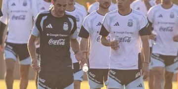 La Selección ya se enfrenta con Mauritania en La Bombonera