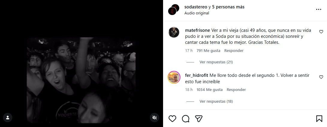 Soda Stereo: un regreso del más allá que sacudió el Movistar Arena