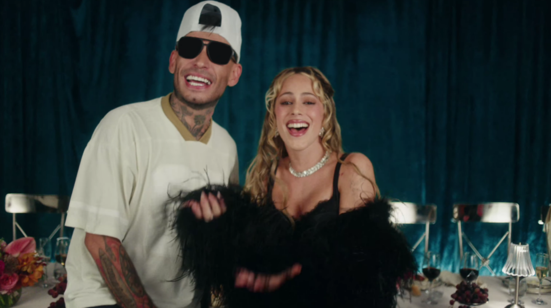 Tini estrenó “Dos amantes” con Ulises Bueno y reunió a Messi, Susana Giménez y Rodrigo De Paul