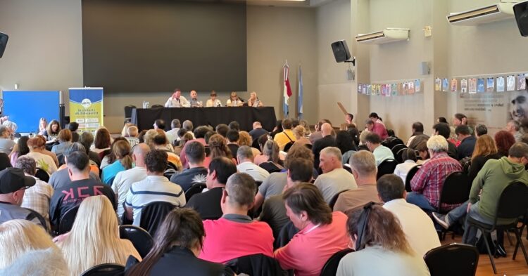 Asamblea Provincial de delegados de UEPC. Imagen ilustrativa,