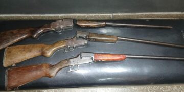 Circulaban con armas largas y decenas de cartuchos