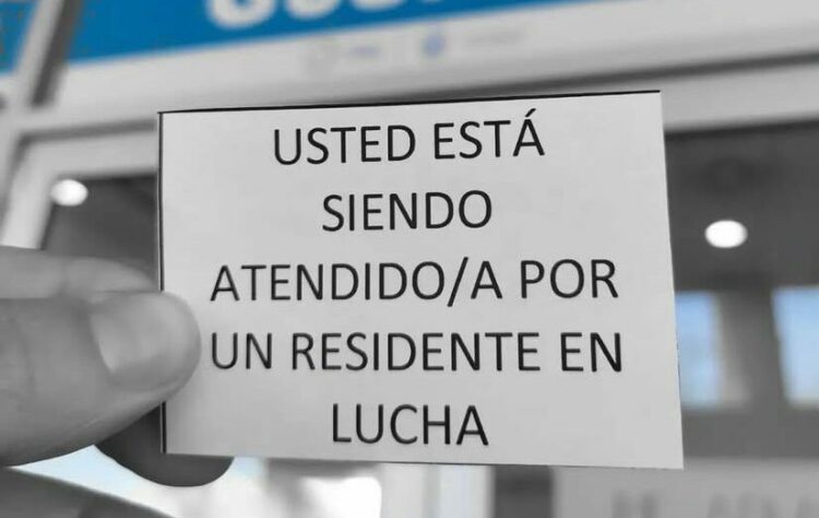 Residentes del Clínicas y la Maternidad inician un paro de cinco días Residentes del Clínicas y la Maternidad inician un paro de cinco días
