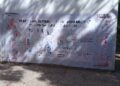 Vandalizaron un mural sobre las nuevas 12 identificaciones en La Perla