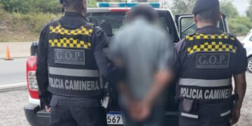 El procedimiento se desarrolló en un control ubicado sobre el "Camino de las 100 curvas",