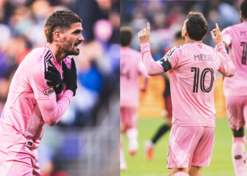 De Paul y Messi, protagonistas de un triunfo clave para Inter Miami en la MLS.