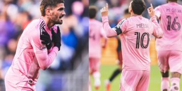 De Paul y Messi, protagonistas de un triunfo clave para Inter Miami en la MLS.