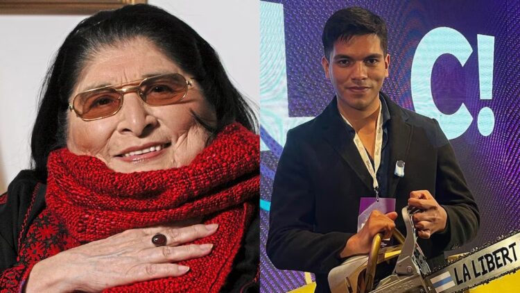 Mercedes Sosa y Enzo Ferreira.