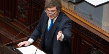 El presidente Javier Milei inauguró el 144° período de sesiones ordinarias con un discurso en cadena nacional.