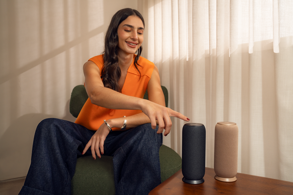 El moto sound flow es el primer parlante de la familia.