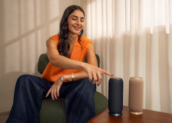 El moto sound flow es el primer parlante de la familia.