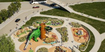 Parque de las Tejas: más juegos, iluminación y espacios deportivos para todas las edades