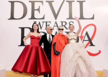“El diablo viste a la moda 2”: Lady Gaga y el elenco original encabezaron el estreno mundial