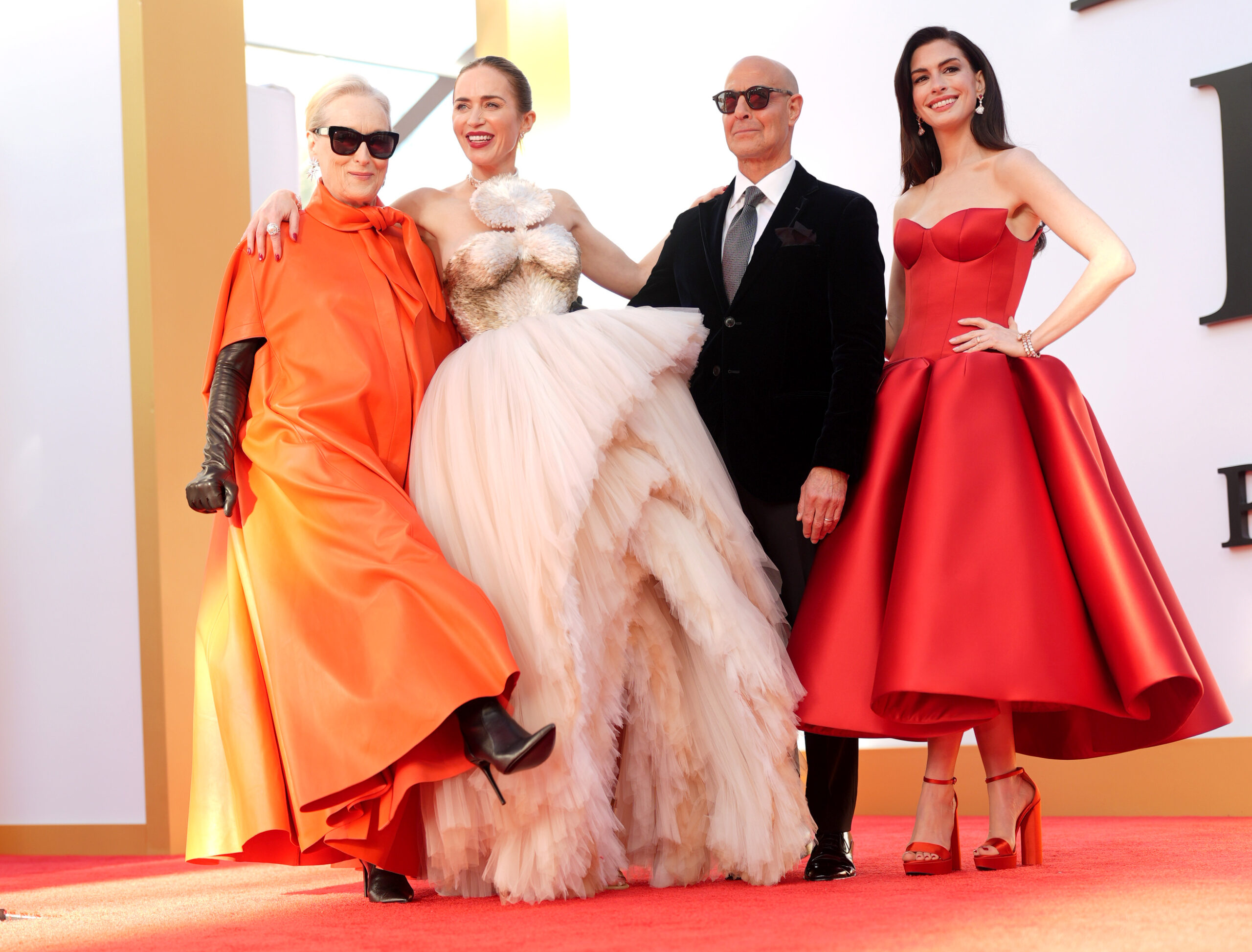 “El diablo viste a la moda 2”: Lady Gaga y el elenco original encabezaron el estreno mundial
