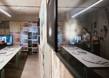 Cuatro galerías inauguran un espacio que reúne muestras, charlas e intervenciones en vivo