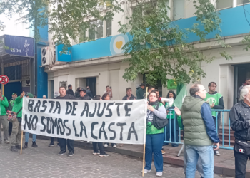 ATE jornada nacional de lucha en Córdoba con protesta y olla popular