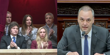 Adorni rinde cuentas ante el Congreso