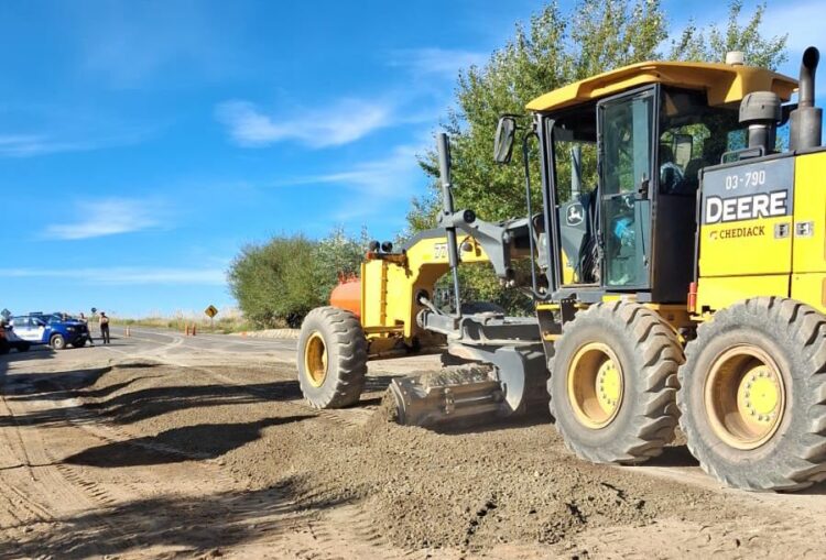 Las tareas continuarán hasta finalizar con la nueva carpeta asfáltica.