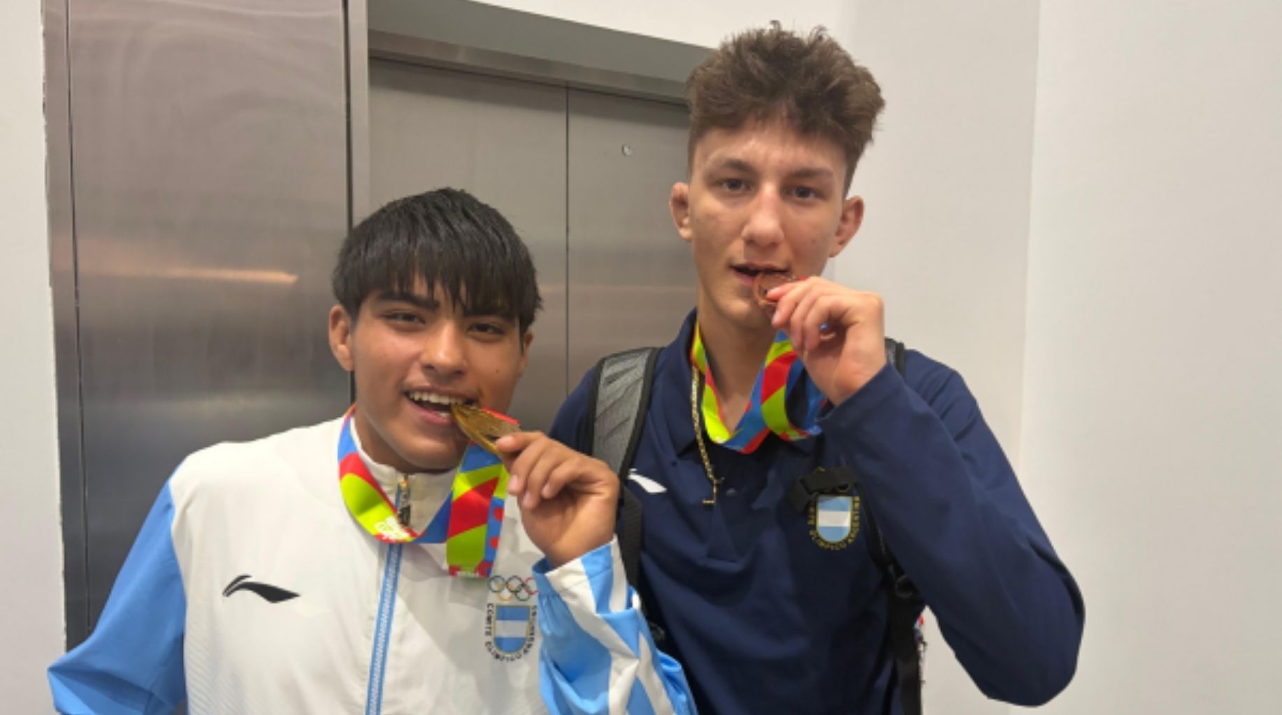 Argentina logró oro y bronce en lucha masculina en los Juegos Suramericanos de la Juventud (1)