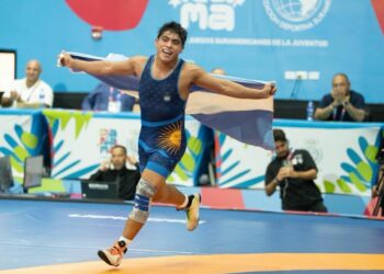 Argentina logró oro y bronce en lucha masculina en los Juegos Suramericanos de la Juventud