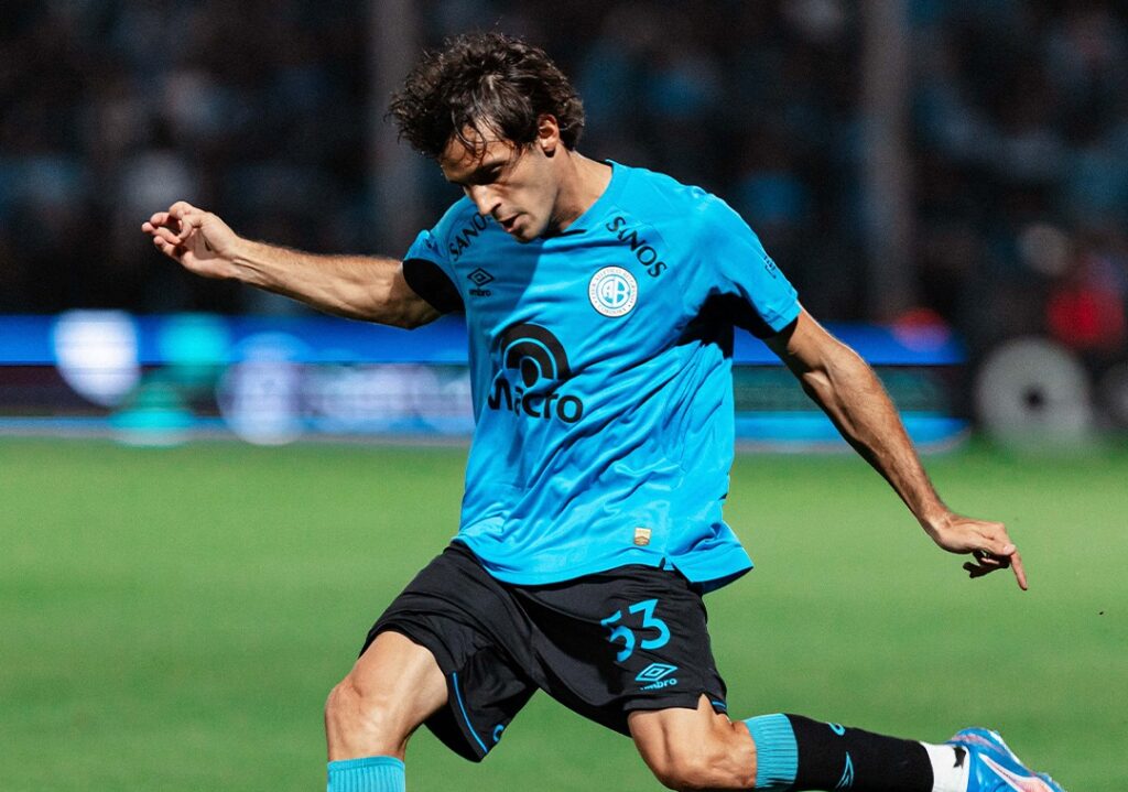 Belgrano pierde a Juan Velázquez por un desgarro