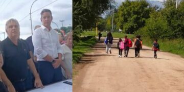 Camino a Villa Posse: Coniferal modificó el recorrido afectando a niños y docentes Camino a Villa Posse: Coniferal modificó el recorrido afectando a niños y docentes