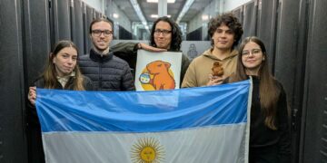 El equipo Carpinchos, integrado por alumnos de la Facultad de Matemática, Astronomía, Física y Computación (Famaf).