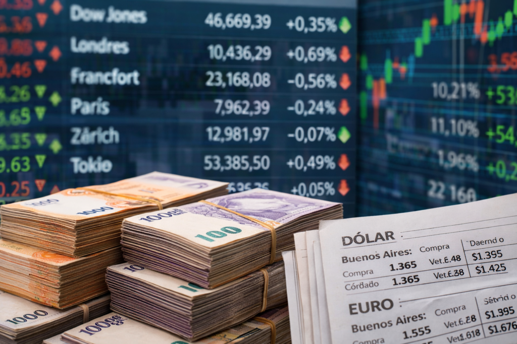 El dólar se mantiene estable y las acciones operan mixtas en una jornada de cautela Dólar estable y bolsas mixtas en una jornada de cautela