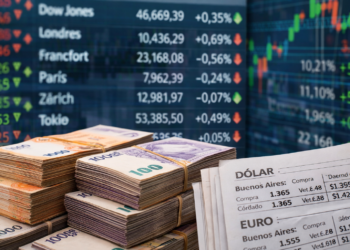 Dólar estable y bolsas mixtas en una jornada de cautela