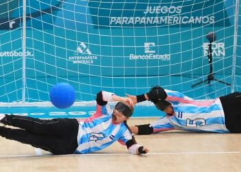 Con presencia cordobesa, comenzó la Copa Tango de Goalball