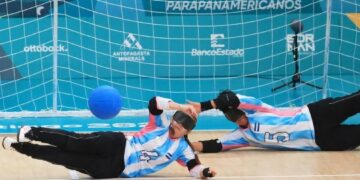 Con presencia cordobesa, comenzó la Copa Tango de Goalball
