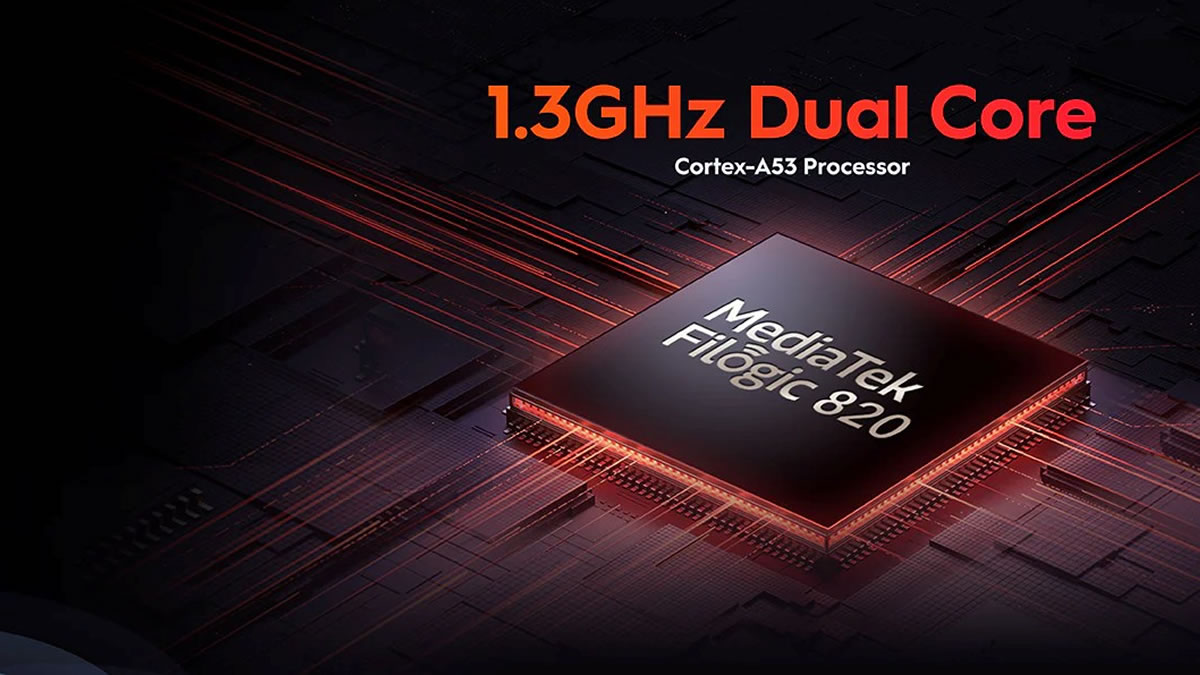 El procesador de MadiaTek que motoriza el funcionamiento del extensor.