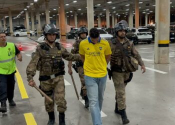 Detuvieron a un hincha cordobés por racismo en el partido de Boca contra Cruzeiro