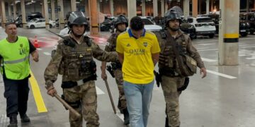 Detuvieron a un hincha cordobés por racismo en el partido de Boca contra Cruzeiro