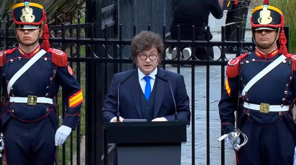 Discurso Milei en conmemoración al Día del Veterano y Caídos en Malvinas