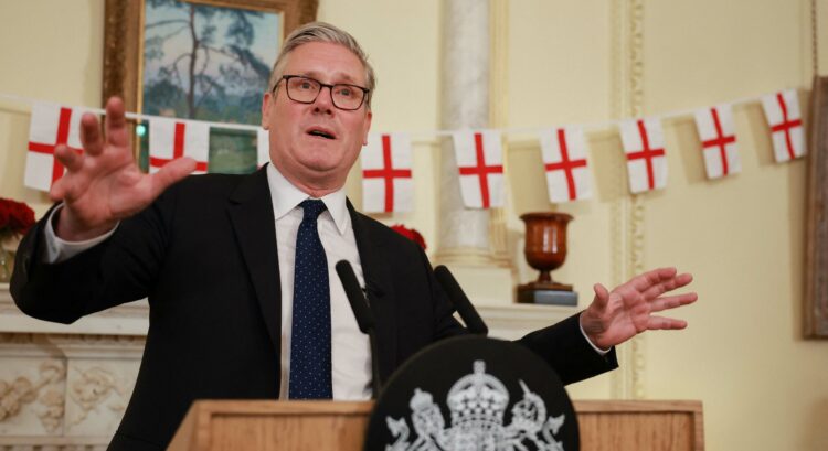 El primer ministro británico, Keir Starmer.