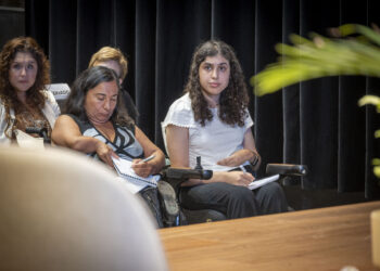 Primera Jornada de Vida Independiente en Personas con Discapacidad. Foto: Evelyn Gorga.