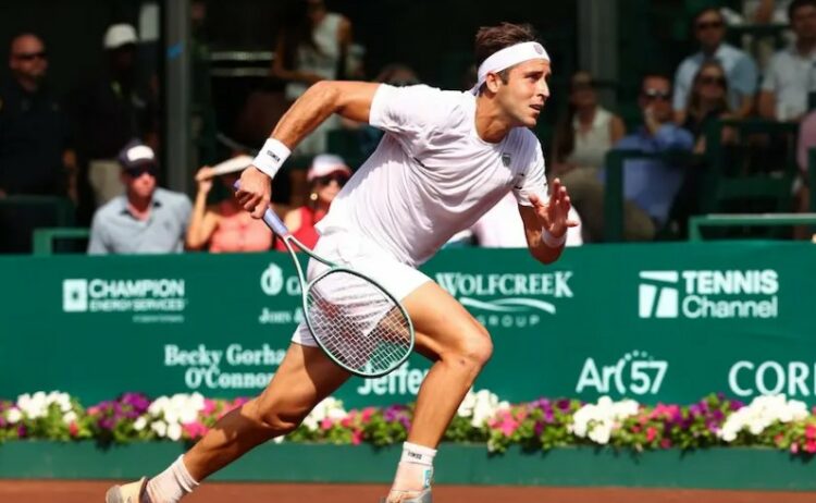 El argentino se despidió en los octavos de final.