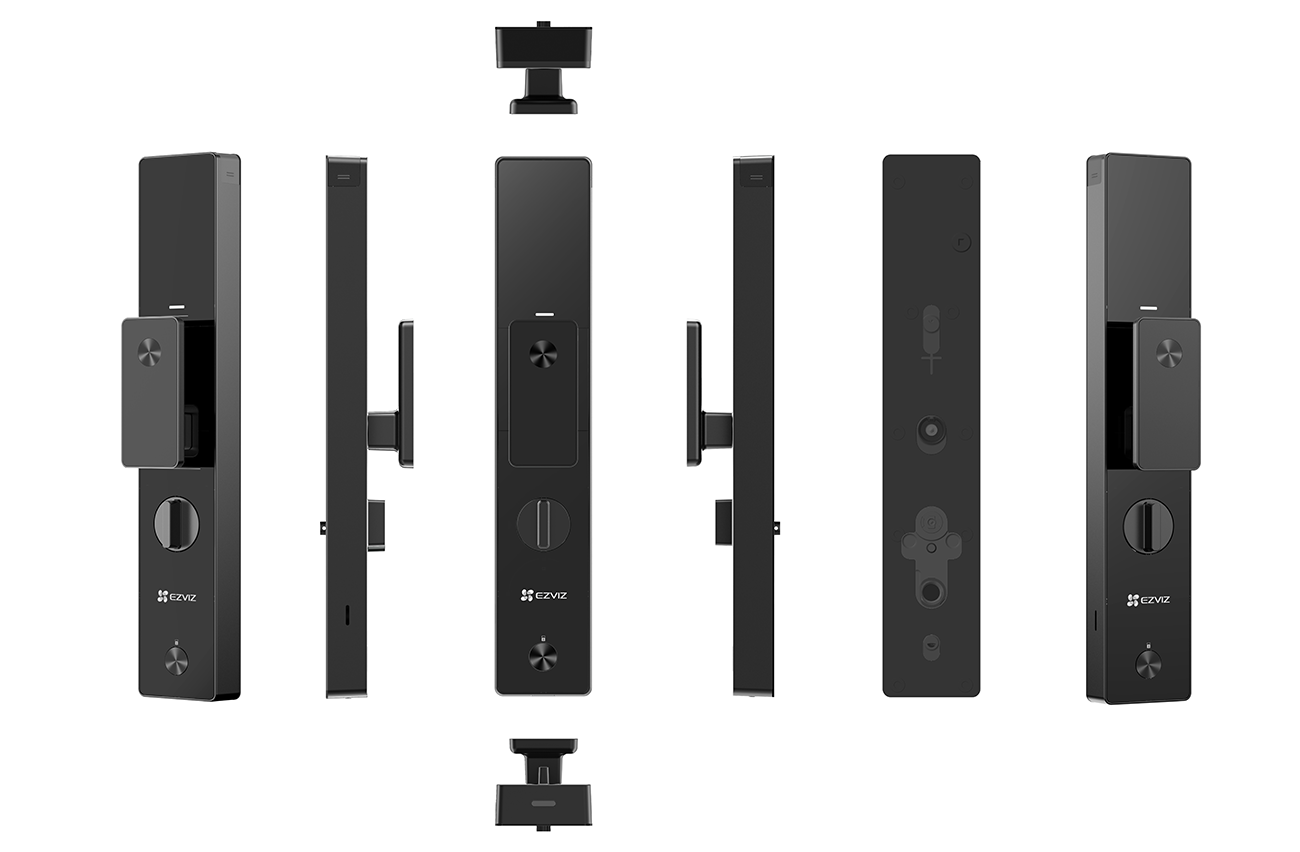Diferentes vistas de los componentes.