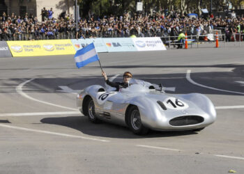 Franco Colapinto hizo vibrar a Buenos Aires sobre un Fórmula 1